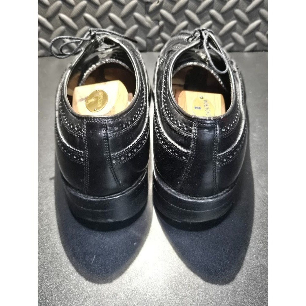 Florsheim Imperial 92654 Black Leather Wingtip Oxford Mens 12EEE Vintage - Picture 8 of 16